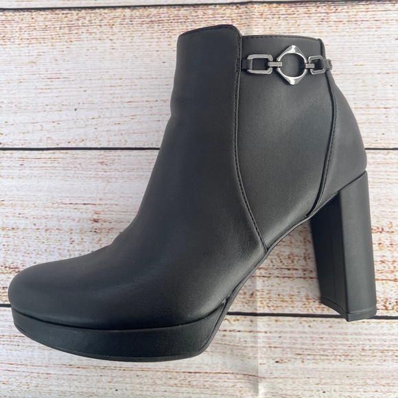 Naturalizer Berri High Heel Booties Women’s Ankle Boots, Size 8, Black - Picture 1 of 6